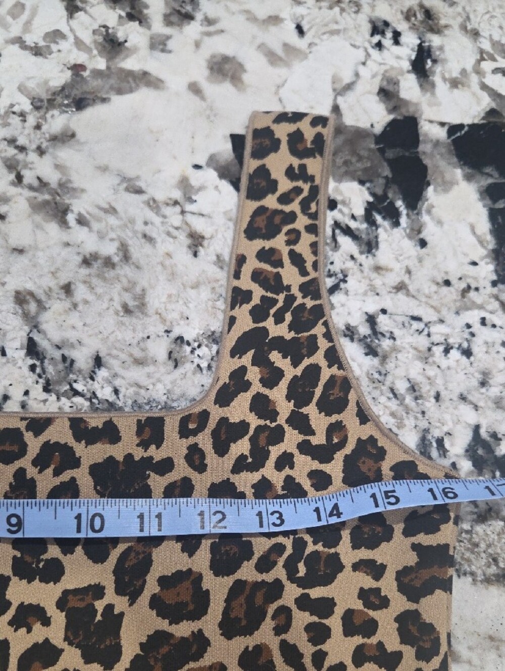 Moschino Leopard Print Mini Dress in Brown and Black - Picture 4 of 7